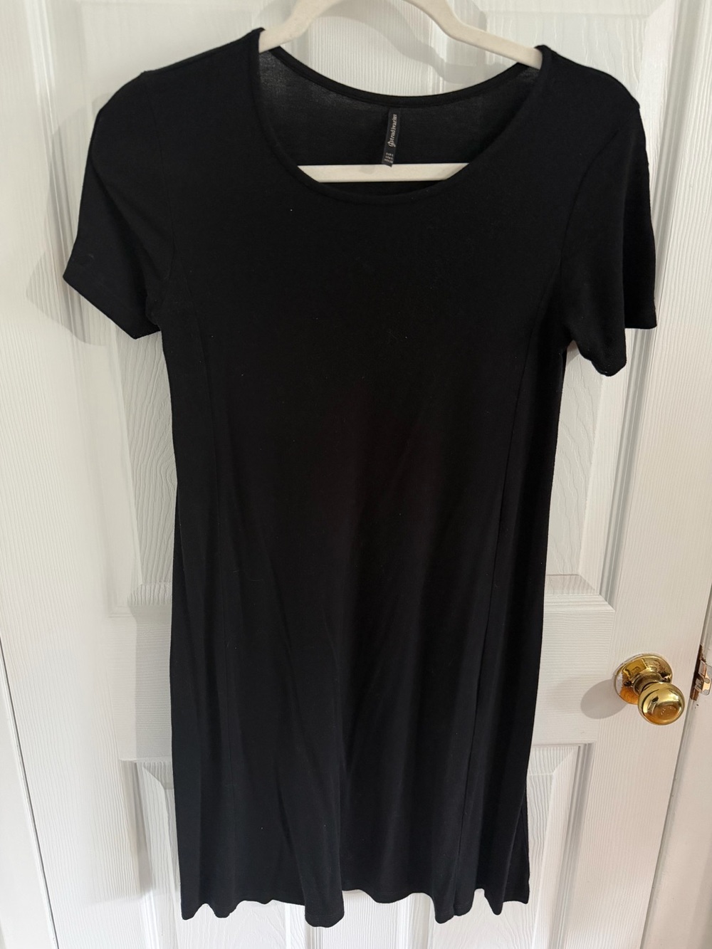Scoop Neck T-Shirt Dress